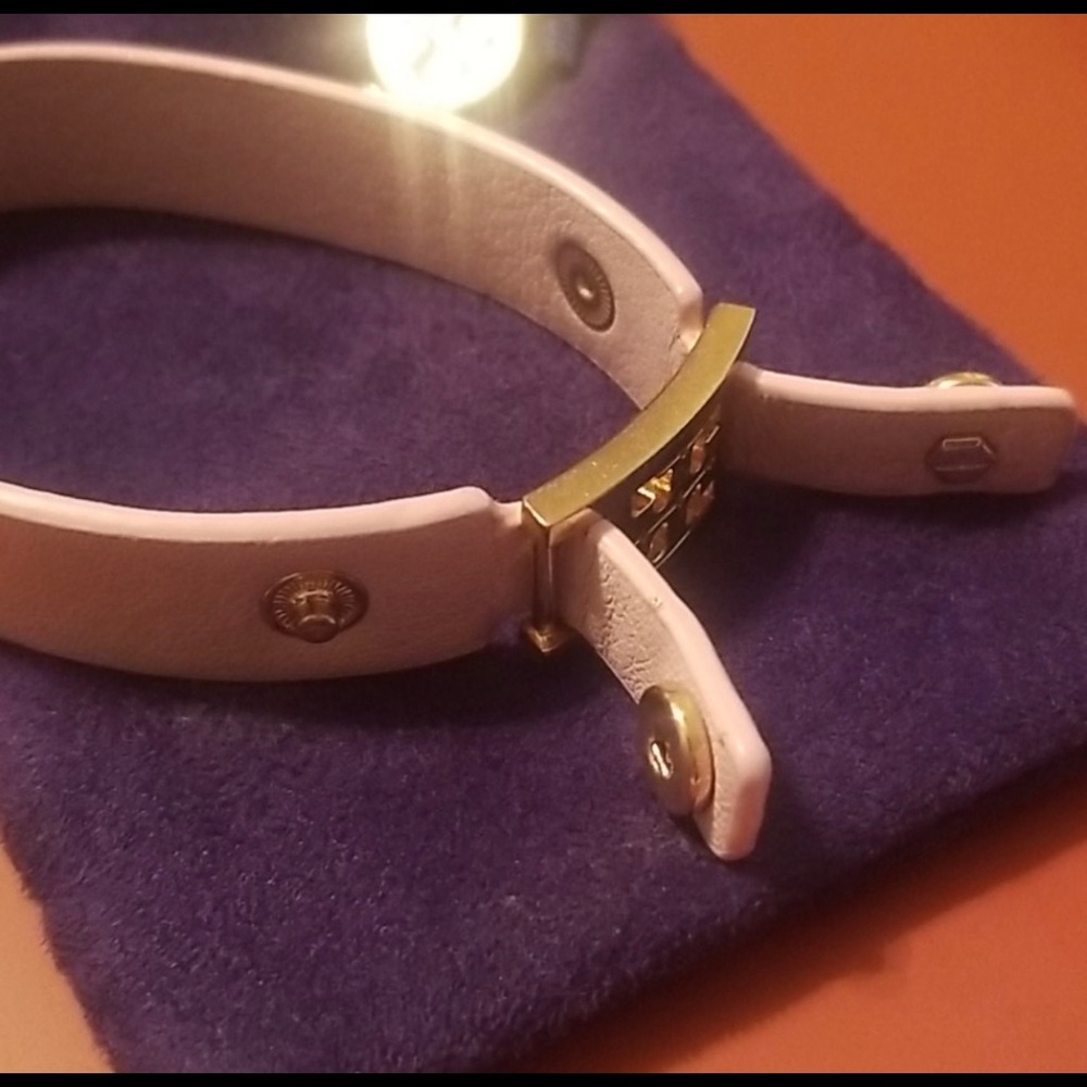 Tory Burch Pink and Gold Bracelet with Dust Bag - Picture 3 of 5